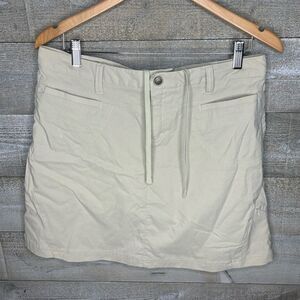 Athleta size 10 beige workout active tennis pickleball skort